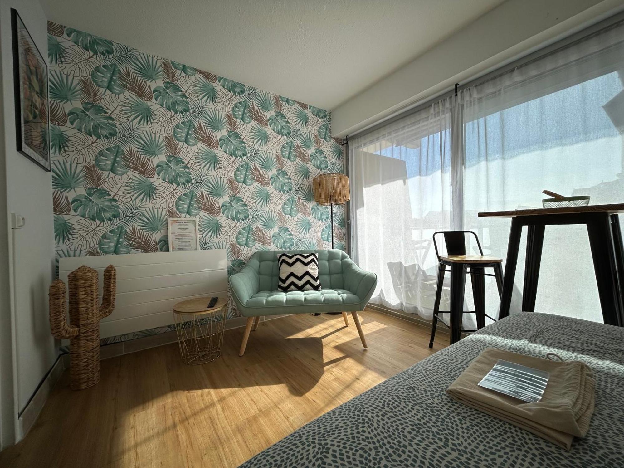Cosy Studio Avec Vue Sur L'Ocean Lacanau Ngoại thất bức ảnh