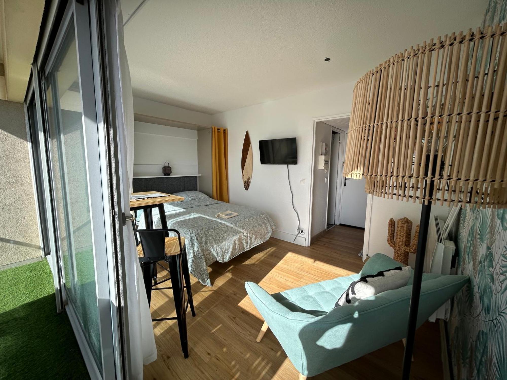 Cosy Studio Avec Vue Sur L'Ocean Lacanau Ngoại thất bức ảnh