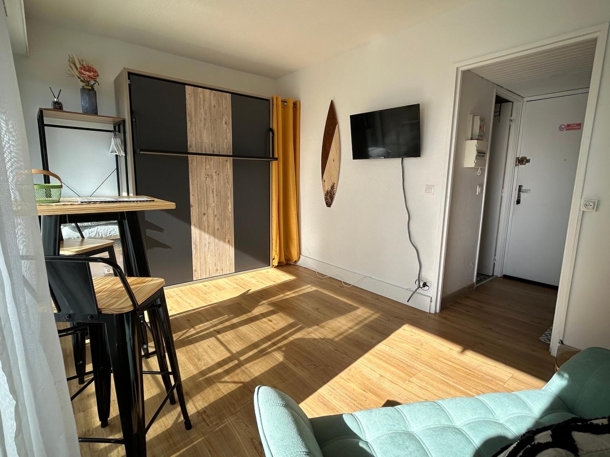 Cosy Studio Avec Vue Sur L'Ocean Lacanau Ngoại thất bức ảnh